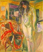 Munch, Edvard - Model by the Wicker Chair